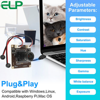 Mikrofonlu 5MP CMOS HD USB Kamera Modülü 2592x1944 Mjpeg 30fps Linux, Windows, Mac OS için Ücretsiz Sürücü Tak ve Çalıştır