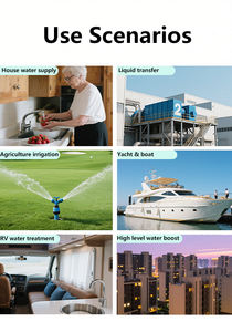 Pompe de surpression électrique Peili 24V 700 GPD auto-amorçante PL-502-700W série 502 avec fonction automatique, pièces de filtre à <span class=keywords><strong>eau</strong></span>, garantie 1 an, pour hôtel - Product Image 6