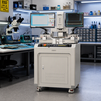 Station de retravaillage BGA automatique professionnelle LWFix LW-20 à double écran avec alignement optique pour la réparation de puces