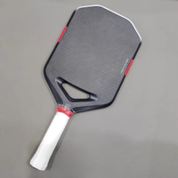 Pala de Pickleball Gen5 sin Bordes de Fibra de Carbono de 16 mm, Termoformada por Presión en Caliente con Núcleo de Espuma Pura, Aprobada por la USAPA