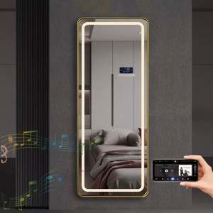 Espejo de Cuerpo Entero con Marco de Luz LED de Gran Tamaño, Diseño Moderno para Salón de Belleza y Peluquería, Mueble para Sala de Estar o Tienda de Ropa - Product Image 1