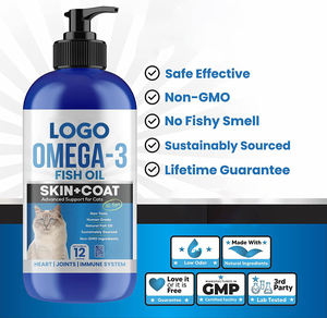 Suplemento de aceite de pescado de salmón natural para mascotas de 354ml con alta densidad de Omega-3 OEM/ODM para mejorar la piel y el abrigo, aceite de pescado de salmón para mascotas para perros - Product Image 4