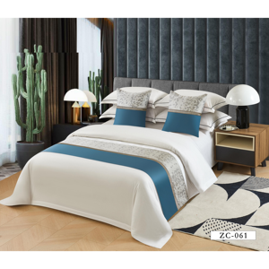Couvre-lit Jacquard Européen <span class=keywords><strong>de</strong></span> Luxe pour Hôtel, Ensemble <span class=keywords><strong>de</strong></span> Literie, <span class=keywords><strong>Housse</strong></span> <span class=keywords><strong>de</strong></span> <span class=keywords><strong>Couette</strong></span>, Drap, <span class=keywords><strong>Housse</strong></span> <span class=keywords><strong>de</strong></span> Canapé et Fauteuil – Vente en Gros Directe Usine - Product Image 1