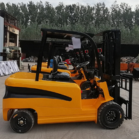 Forklift Listrik Mini Berkualitas, Kapasitas Angkat 1 Ton 2 Ton, Tinggi Angkat 3m, Forklift Kecil Bertenaga Baterai Hidrolik untuk Dijual
