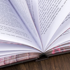 Trouver une icône similaire Éditions spéciales exclusives <span class=keywords><strong>Livre</strong></span> feuille d'or estampillé <span class=keywords><strong>Livre</strong></span> à couverture rigide Imprimé Couleur Endpages et bords pulvérisés - Product Image 4