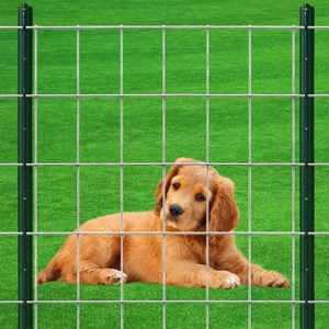 Cerca de jardín económica con apertura de malla de 10mm Rollos de malla de alambre soldado galvanizado Tejido liso para cercado de granja - Product Image 4