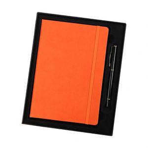 AI-MICH Hot Sale <b>Custom</b> Logo Office <b>Diary</b> A5 Pu Leather Notebook Promotional Business Gift Notebook with Pen - Product Image 3