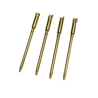 Connecteurs à broches en laiton plaqué or en acier inoxydable de haute précision, conception femelle personnalisée, dispositifs médicaux, usinage CNC, brochage