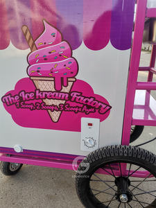 Chariot de vente de crème glacée à <span class=keywords><strong>vendre</strong></span> concession snack chariot de vente mobile - Product Image 6