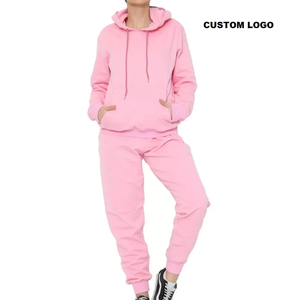 Jersey de manga larga, conjuntos de Top, sudaderas de entrenamiento de algodón, conjuntos de pantalones dulces sueltos, ropa deportiva para correr, conjuntos de 2 piezas para mujer - Product Image 6