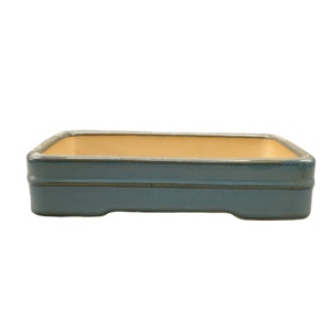 Classical uniform glazed bonsai pot Purple sand ceramic bonsai pot