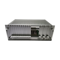 Châssis d'insertion 4U avec ventilation et blindage CEM pour systèmes embarqués, boîtier électronique industriel, assemblage de sous-rack