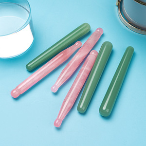 Natural White Jade Guasha Scraping Massage Wand for <strong>Acupuncture</strong> <strong>Therapy</strong> Stick Point <strong>Pen</strong> Treatment Crystal Face Massage Wand - Product Image 5
