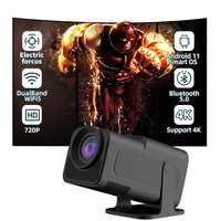 Nouveau projecteur intelligent mini LCD HY320 2026, Android 11, Full HD 1080P max, projecteur vidéo portable pour la maison