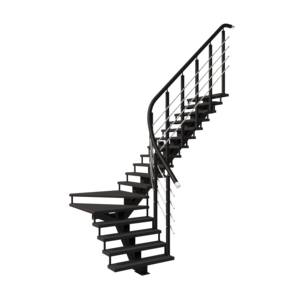 <span class=keywords><strong>Escalera</strong></span> <span class=keywords><strong>Exterior</strong></span> de Viga Única de Instalación Rápida con Barandilla de PVC Cepillado y Pulverización Electrostática para Uso en Salidas de <span class=keywords><strong>Emergencia</strong></span> - Product Image 4