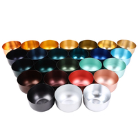 Neues Design Metall Tea Light Kerzen schalen Tassen Metall halter rcipient pour bougi Container metal Zinn Kerzen gefäß Kerzen gläser