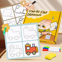 Libro de Dibujo Educativo para el Desarrollo de la Atención, Juguete Interactivo para Padres e Hijos, Aprendizaje Temprano para Edades de 3+ Años
