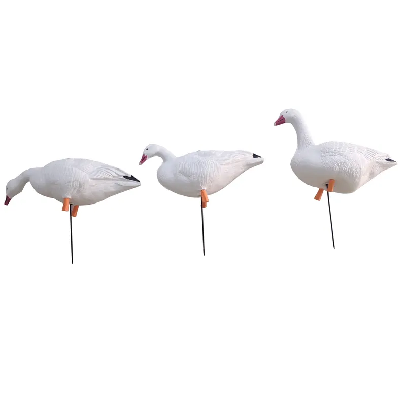 Foldable EVA Foam Canadian Goose White Wild Snow Goose Decoy Duck Hunting Decoy