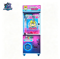 Marwey Machine de jeu d'arcade commerciale d'intérieur à monnayeur, grue à pinces double pour poupées et jouets de collection, machine à griffes à cadeaux à vendre