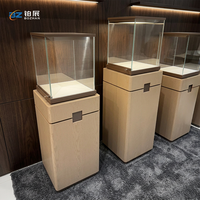 Vitrine d'exposition de luxe en verre de remplacement de qualité supérieure pour bijouterie