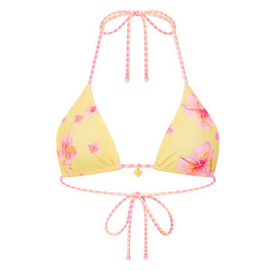 Custom Hoge Taille Braziliaanse Gestreepte String Badpak Bikini Vrouwen Tweedelige Sexy String Bikiniset - Product Image 3