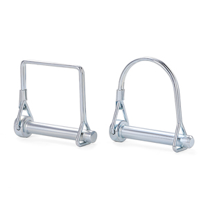 Gelisen - Clip de porte de remorque carré de type D en acier au carbone zingué - Product Image 1
