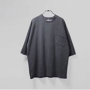 เสื้อยืดผู้ชายโอเวอร์ไซส์ผ้าคอตตอน100% มีกระเป๋าด้านหน้าดีไซน์ตามสั่ง - Product Image 2