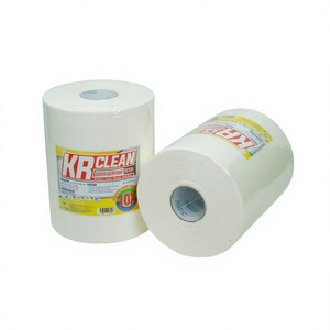 Krclean 400 Lingettes en Tissu Non-Tissé 100 GSM, Carrées Unies 20x20cm pour Nettoyage et Stockage à Sec en Cuisine - Product Image 1