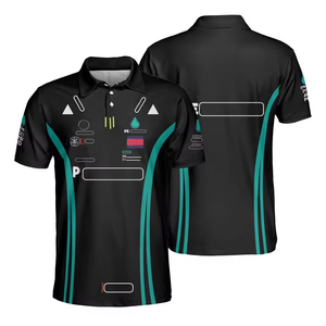 ชุดแข่งรถ <span class=keywords><strong>Mercedes</strong></span> Benz F 1ชุด2025ชุดกีฬากันน้ำสำหรับผู้ใหญ่เสื้อสูตรหนึ่งแบบใหม่ - Product Image 5
