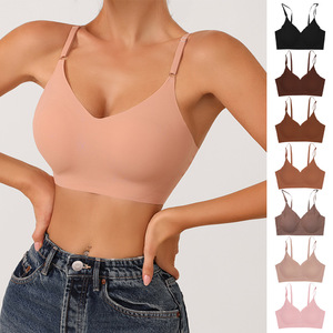 ชุดชั้นในเซ็กซี่ไร้โครงแบบไร้รอยต่อ สวยงาม สวมใส่สบาย ระบายอากาศได้ดี สำหรับผู้หญิง ขายส่ง - Product Image 1