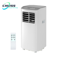 Climatiseur mobile 7000 BTU 9000 BTU à évaporation automatique sans réservoir d'eau vide pour usage domestique en UE