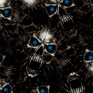 TSAUTOP Patrón de calavera Impresión de transferencia de agua 50CM de ancho Impresión de inmersión Artículo de película - Product Image 1