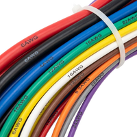 Câble de batterie au lithium FORY Shengteng New Energy 10AWG en silicone noir ultra-souple haute température 200 degrés extra souple
