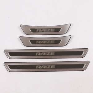 WZXD - Protectores de Umbral de Puerta de Acero Inoxidable para Automóviles, Accesorios Exteriores para 2021 - Product Image 3