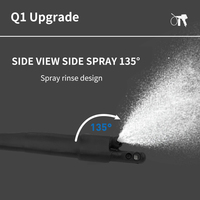 RALCAM Q1 Pistolet de nettoyage visuel étanche haute définition Conduit de nettoyage de climatisation de voiture Miroir de pulvérisation Borescope de rinçage
