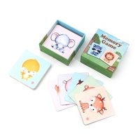 Jeu de cartes mémoire éducatif personnalisable pour enfants Jeu de société Flash en papier pour les familles