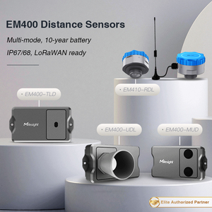 EM300-MLD capteur de fuite à membrane LoRaWAN batterie de 10 ans IP67 400x400mm Film salle de serveur armoire d'entrepôt - Product Image 4