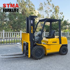 Montacargas Diésel STMA de Alta Calidad de 3.5 Toneladas, Exportado a Europa, con Motor Isuzu <span class=keywords><strong>4JG2</strong></span> y Certificación CE - Product Image 2