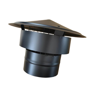 Tuyau de cheminée de poêle 6 "(<span class=keywords><strong>150</strong></span> Mm) tuyau droit/<span class=keywords><strong>coude</strong></span>/support/bouchon de pluie pour cheminée/ensemble de cheminée de poêle à <span class=keywords><strong>bois</strong></span> - Product Image 5