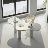Meuble de table simple nordique, design de bureau moderne, bureau d'ordinateur de bureau à domicile en MDF