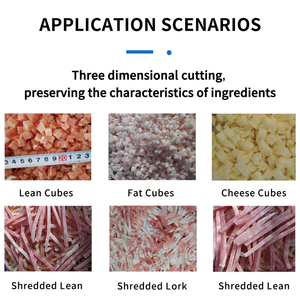 Tự động thương mại thịt bò thịt lợn thịt cừu đông lạnh thịt Dicer Cube meating Máy cắt cắt cho butcher - Product Image 2