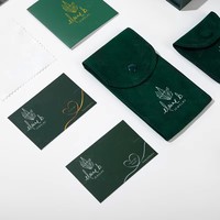 Ensemble d'emballage cadeau pour montre LionwrapacK, boîte en papier, sac, pochette, cartes, logo, FSC, couleur et taille personnalisées, emballage en gros