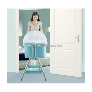 <span class=keywords><strong>Cama</strong></span> de bebé para recién nacidos Cunas para niños <span class=keywords><strong>Cuna</strong></span> para bebés Cabeceras Co-sleeper <span class=keywords><strong>Cama</strong></span> de lujo ajustable en altura <span class=keywords><strong>Cuna</strong></span> unida a la <span class=keywords><strong>cama</strong></span> de adultos - Product Image 5