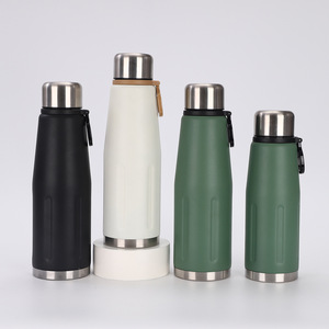 silverjet Insulated Stainless Steel Water <b>Bottle</b> 600ml 800ml Double Wall Vacuum Flask Portable For Outdoor Camping Gift - Product Image 1