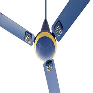 REVE Electric Energy Star Ventilador de Techo Dorado Azul de 47 Pulgadas 75W Modelo de Ahorro de Metal 240V para Hoteles Domésticos 1 Año - Product Image 2