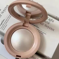 Palette de surligneur Oem Vegan pour le maquillage du visage, poudre pressée personnalisée avec votre logo, vente en gros