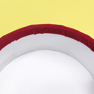 Lege luxe cadeautjes ronde papieren verpakkingsdoos bruiloft snoep chocolade kleine fluwelen cadeaudoosjes met lint - Product Image 6