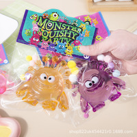 Jouet anti-stress souple en TPR, hibou amusant aux grands yeux et bouche de saucisse, à remontée lente, cadeau pour jeunes filles et garçons
