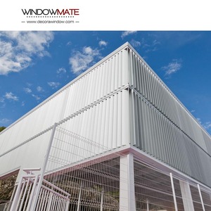 Vertical Aluminum Sliding Louvers - Durable & Stylish Design