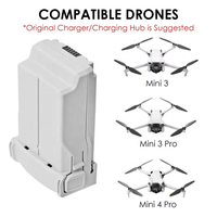 Drone pengganti 7.38V 3850mAh, untuk Mini 3 seri baterai penerbangan pintar Plus Mini 4 Pro